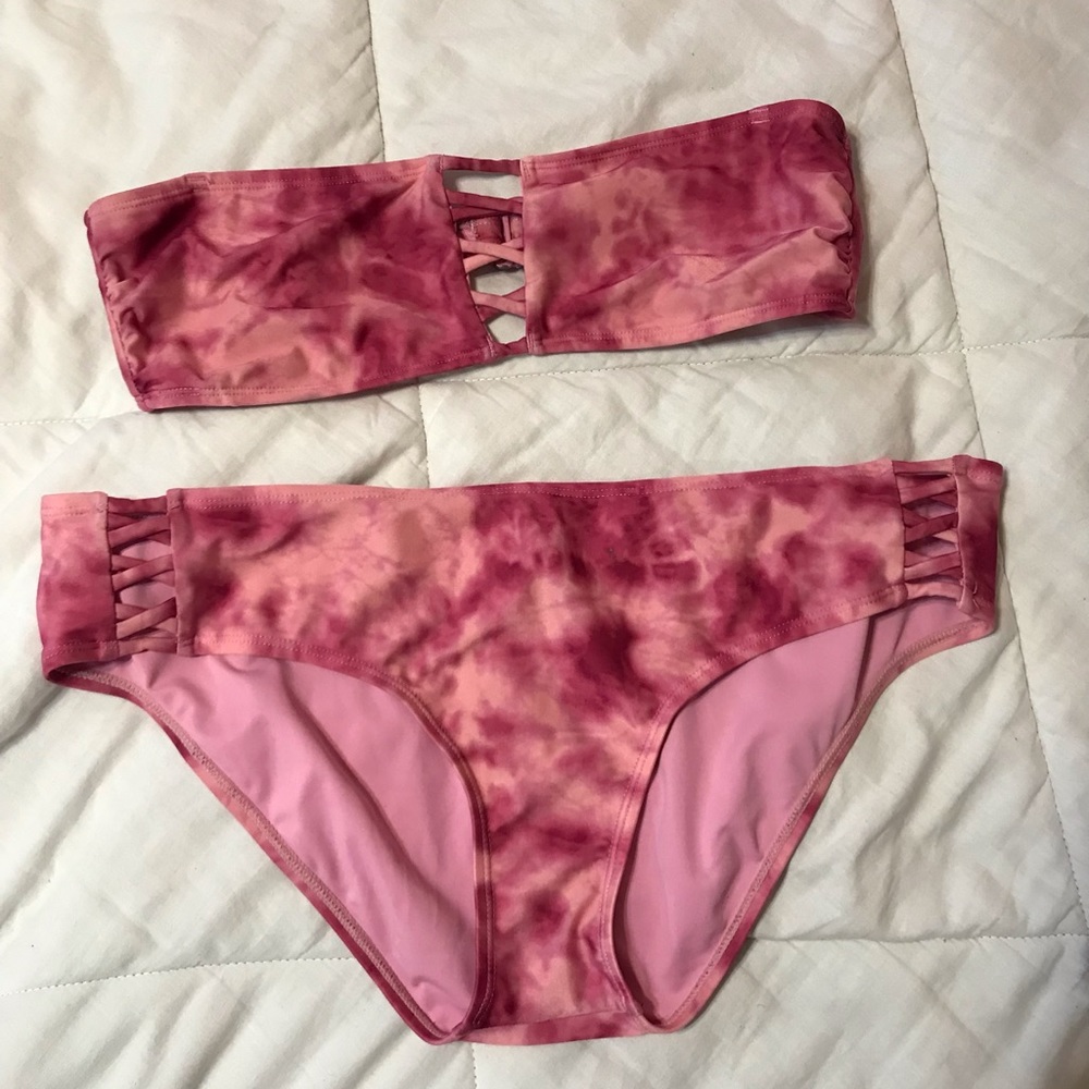 Tie-dye two piece